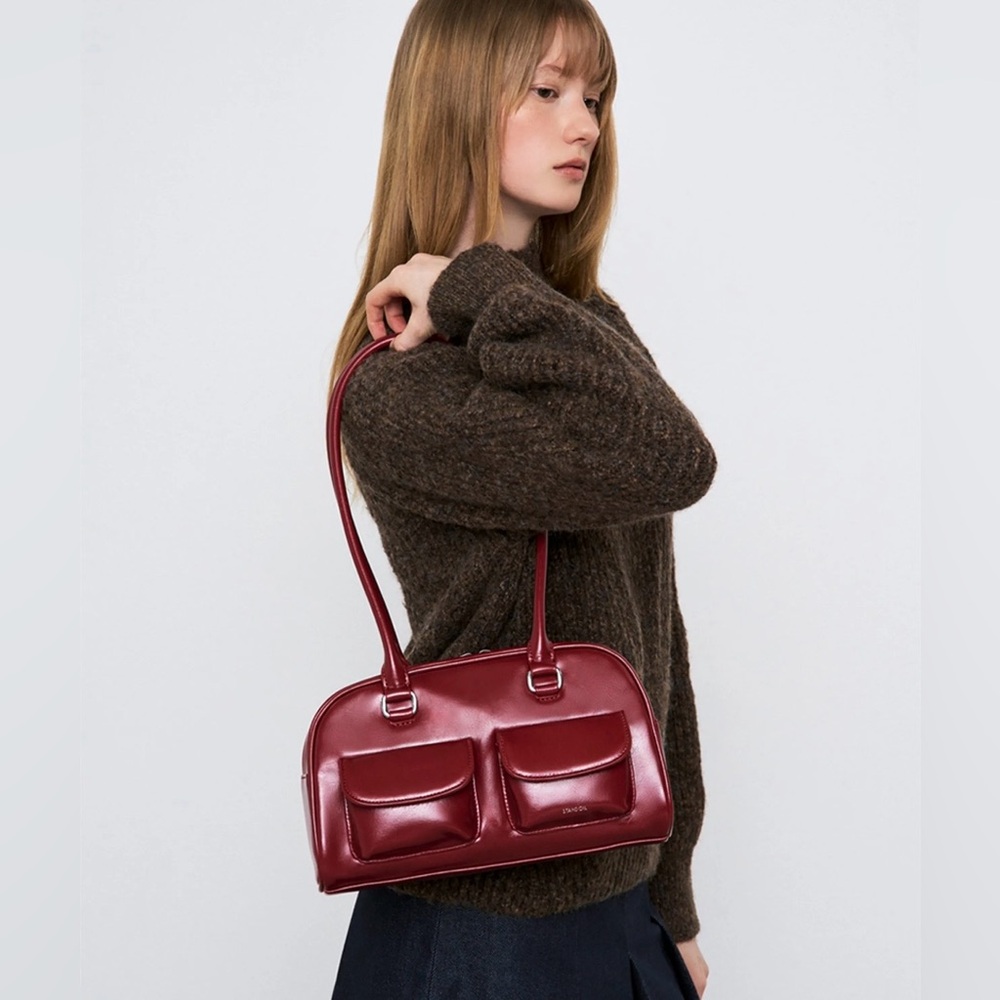 NWOT Stand Oil Chubby Bag in Maroon